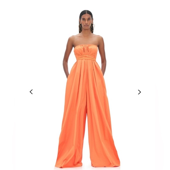 Andrea Iyamah Juma Wide-Leg Jumpsuit one-size - Picture 2 of 5
